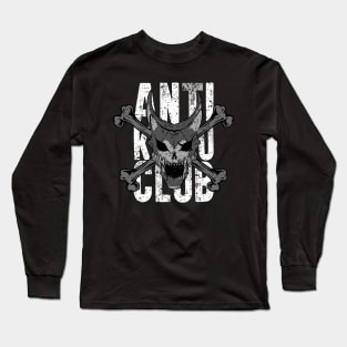 KAIJU No 8: ANTI-KAIJU CLUB (GRUNGE STYLE) Long Sleeve T-Shirt